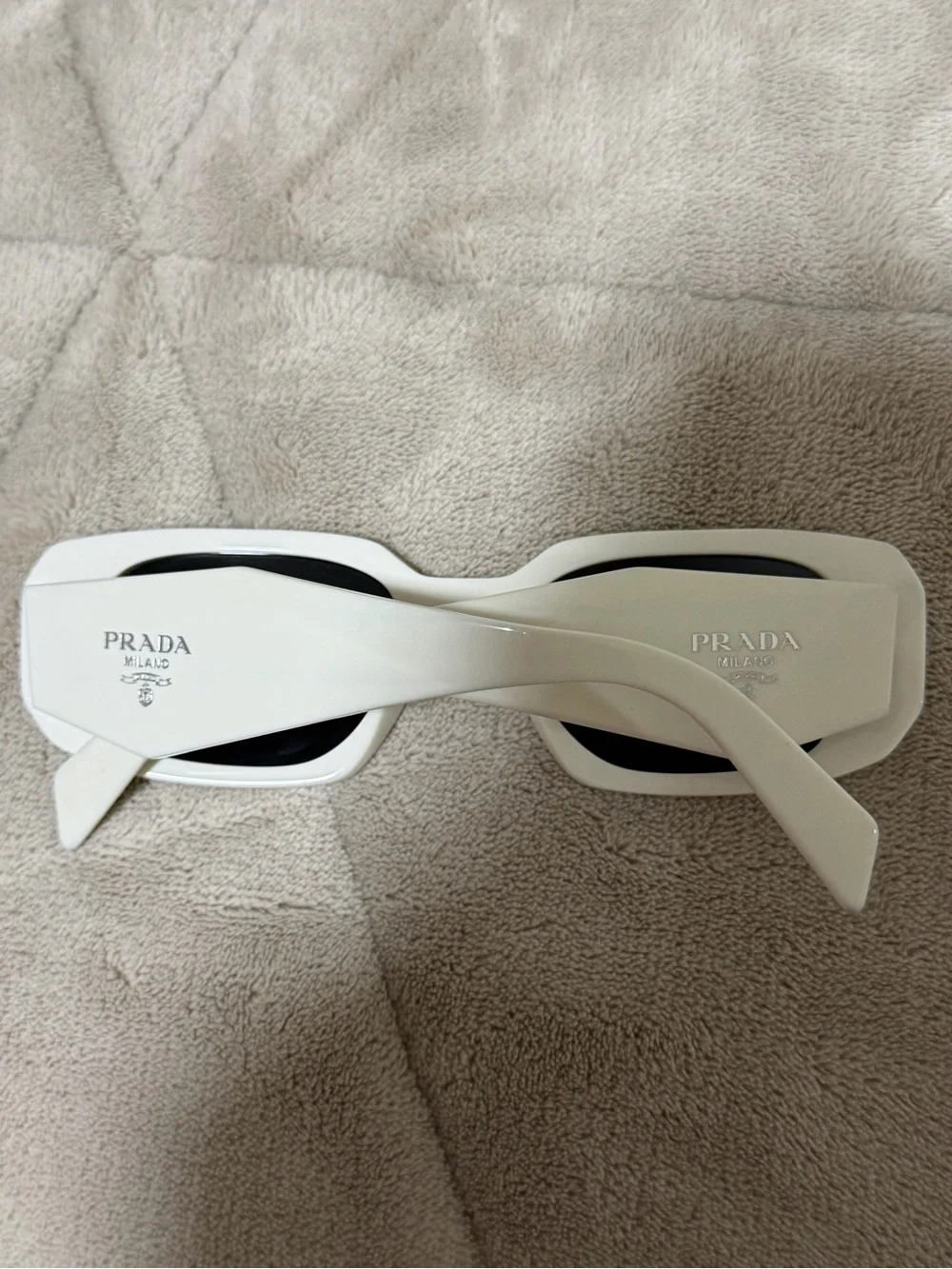 Prada White Sunglasses